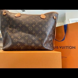 Louis Vuitton Neverfull mm in monogram